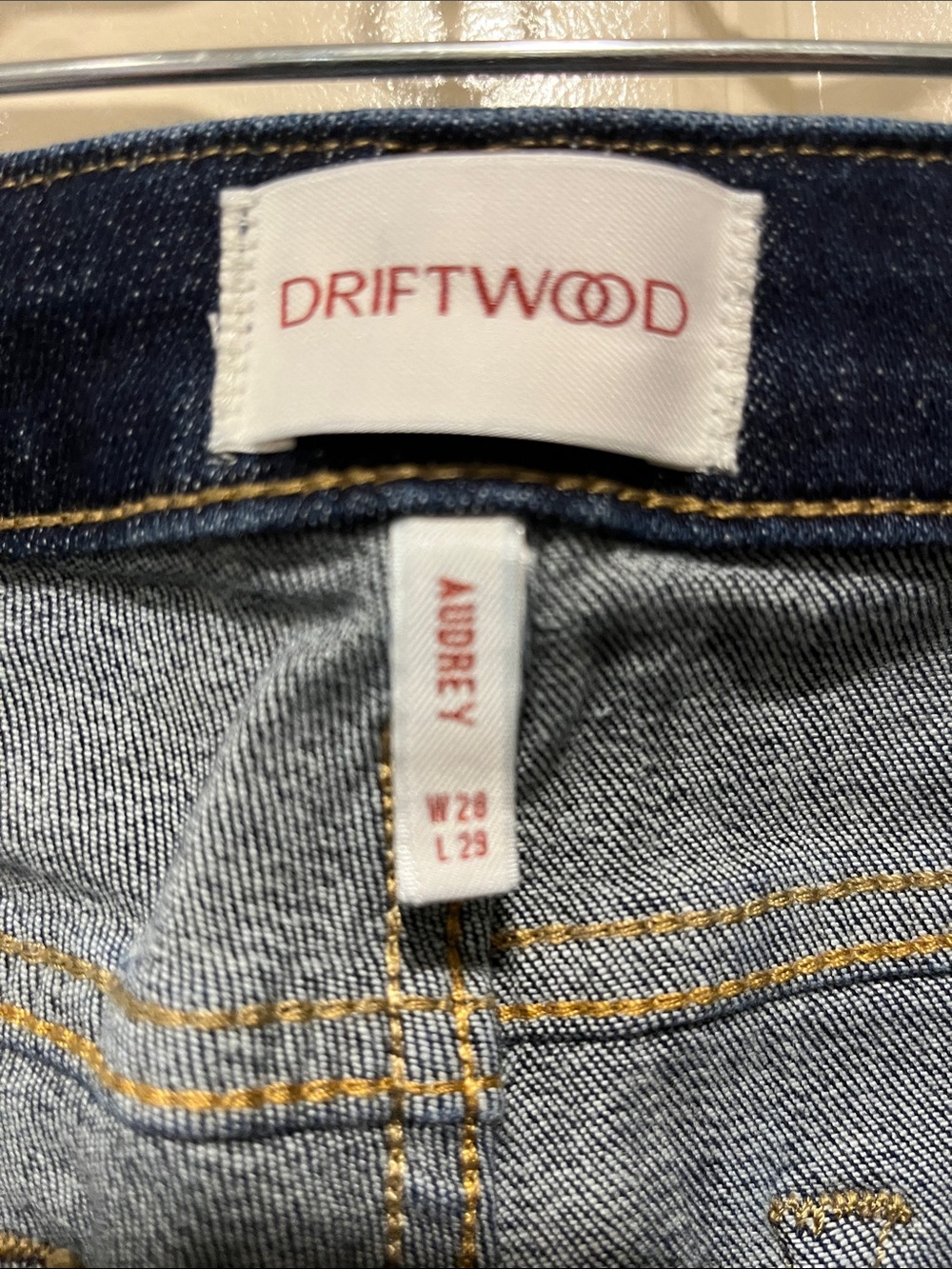 Driftwood Audrey embroidered jeans - Picture 4 of 4